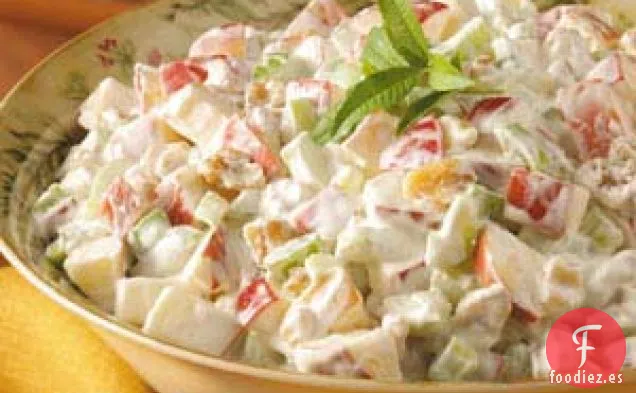 Ensalada Waldorf con Nata para Montar