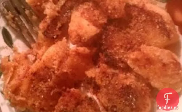 Membrillos fritos, a la manera de la condesa