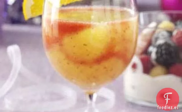 Granizados de fresa y cítricos