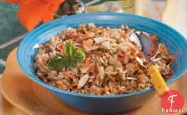 Pilaf de tres granos