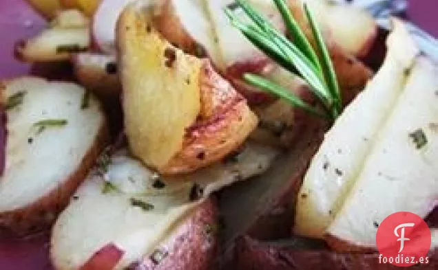 Patatas rojas al romero de Bella