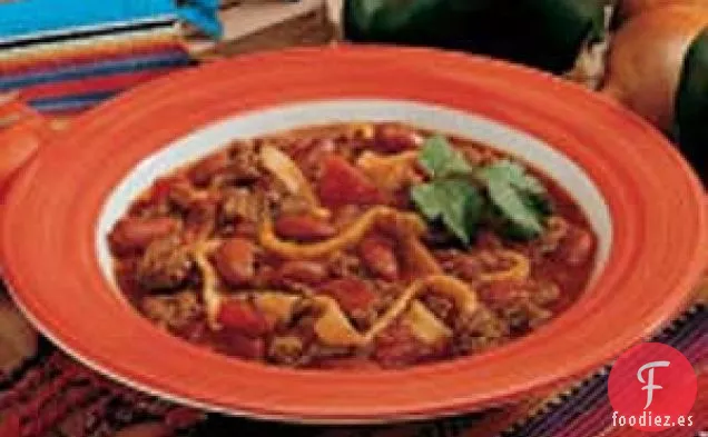 Albóndigas de chile con tortilla