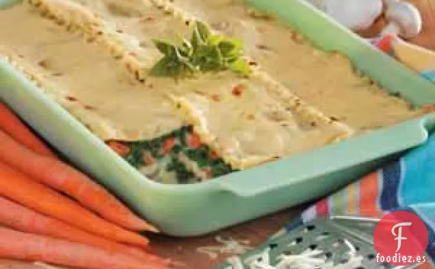Lasaña De Verduras Y Espinacas