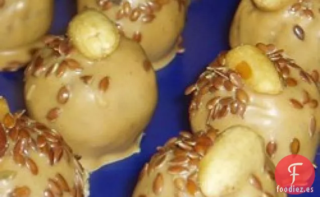 Bolas de mantequilla de maní fáciles y divertidas