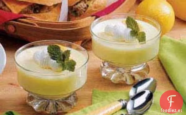 Postre Esponjoso De Limón