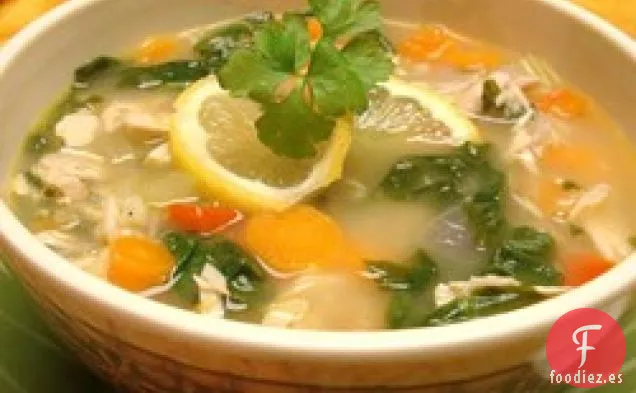 Sopa De Pavo Al Limón