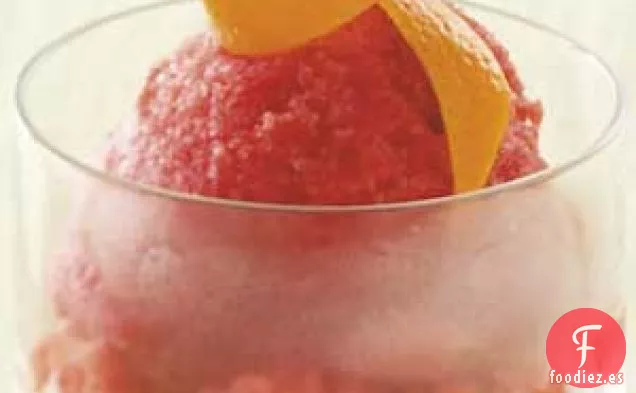 Sorbete de frutos cítricos