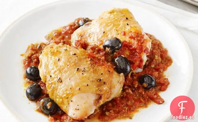 Pollo Con Salsa Cacciatore