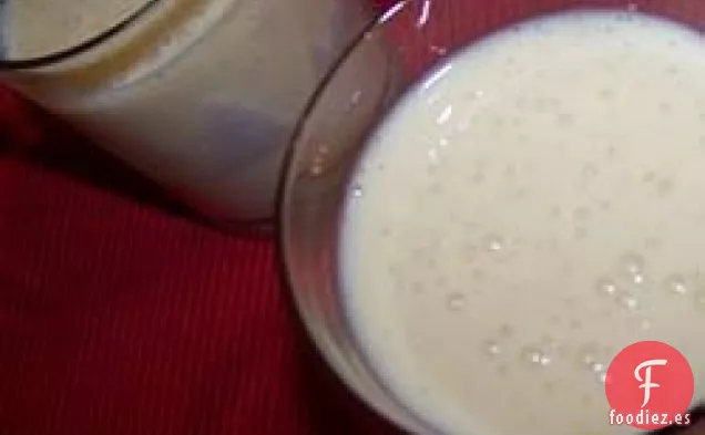 Ponche de huevo sin azúcar