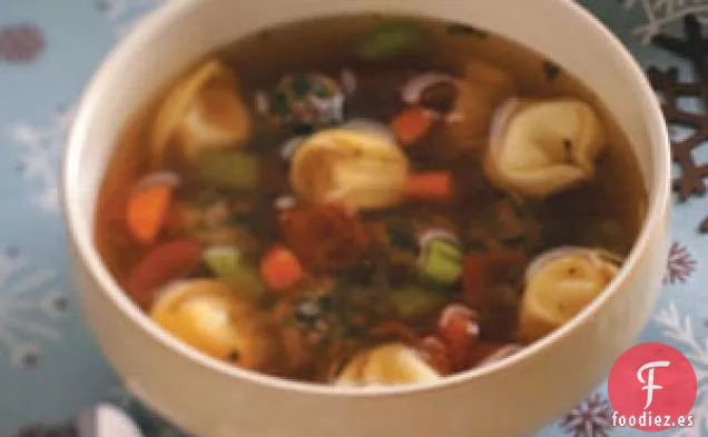 Estofado De Tortellini Y Albóndigas