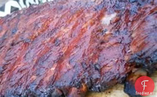 Costillas de res a la parrilla al estilo coreano