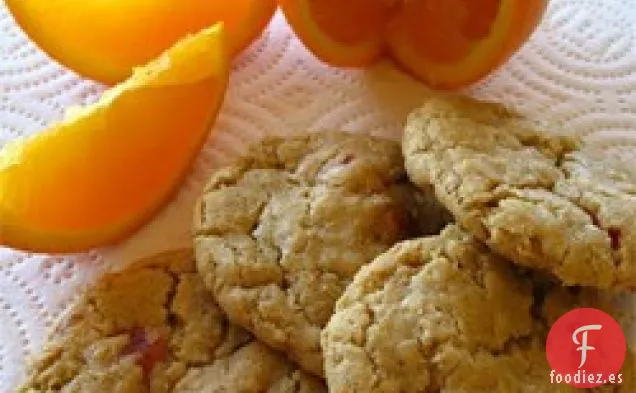 Galletas con rodajas de naranja I