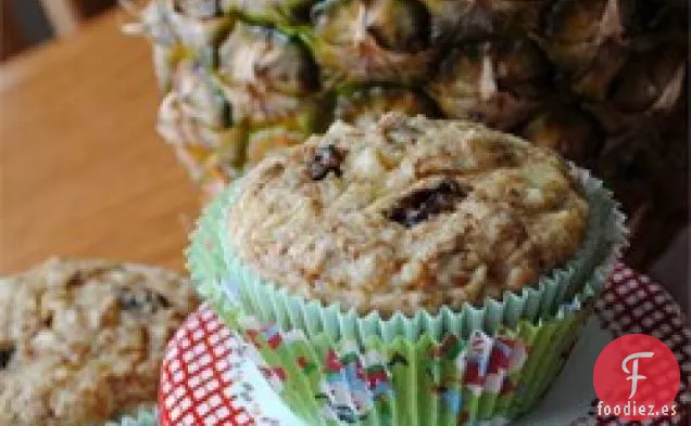 Muffins de piña