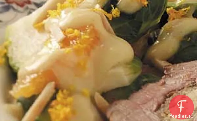 Brotes y naranjas picantes