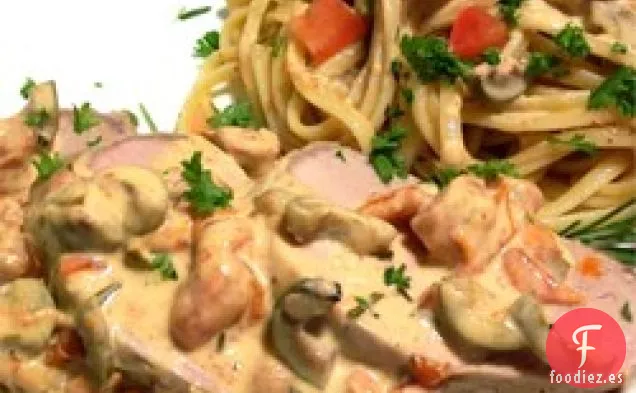Solomillo de cerdo a la napolitana