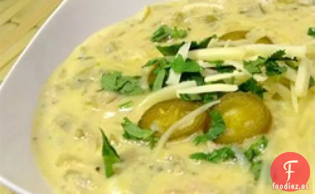Sopa de chile verde de Patricia