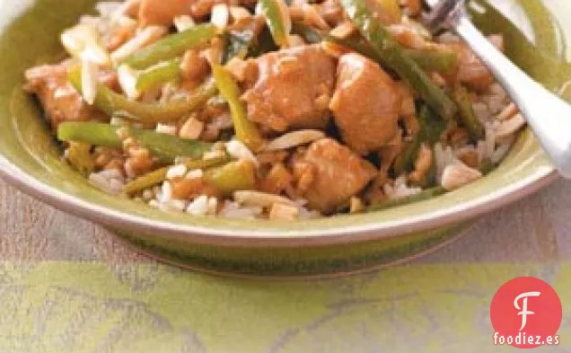Pollo al jengibre