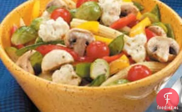Verduras marinadas con un toque picante