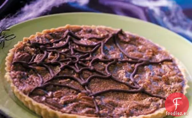 Tarta de chocolate y caramelo del lado oscuro