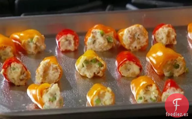 Pimientos rellenos para bebés