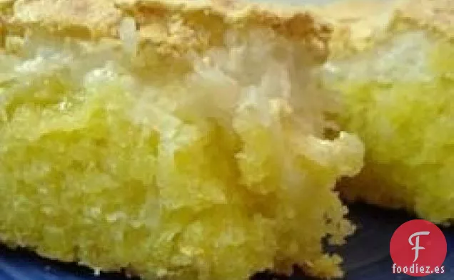 Pastel de merengue de coco
