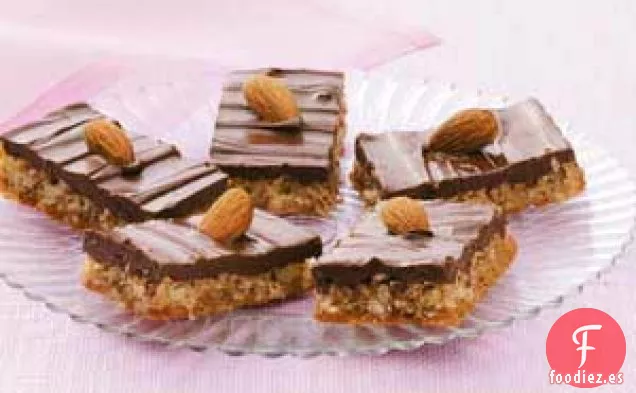 Barras de almendras y coco