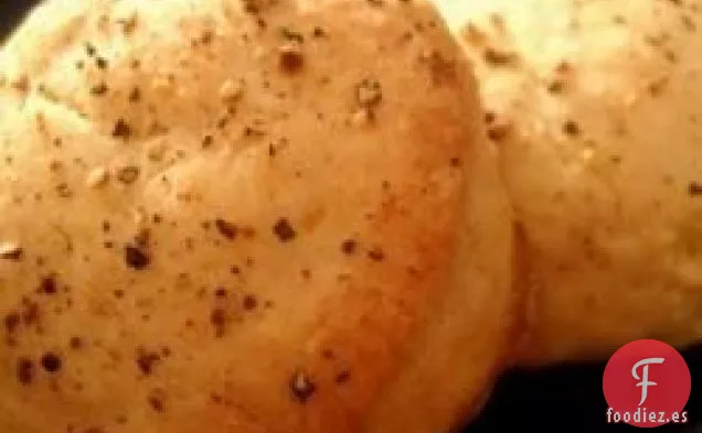 Galletas de batata y pimienta negra