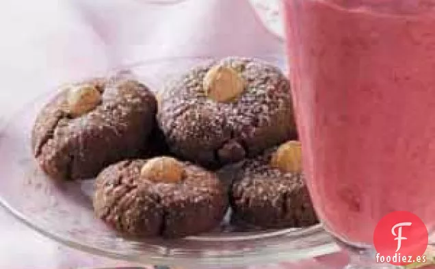 Galletas de chocolate y avellanas