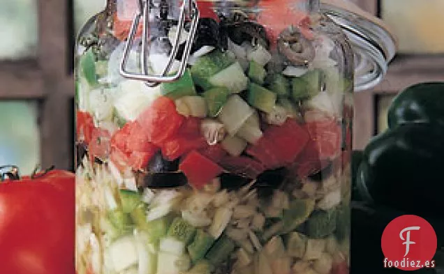 Ensalada de gazpacho