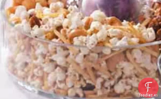 Palomitas de maíz con hierbas