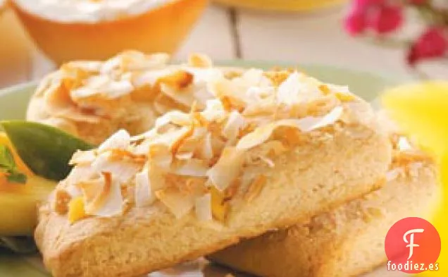 Scones de colada y mango