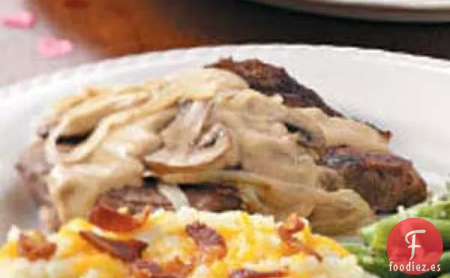 Chuletas de champiñones