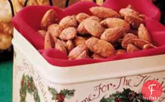 Almendras ahumadas caseras