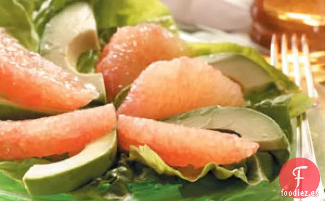 Ensalada de aguacate y pomelo