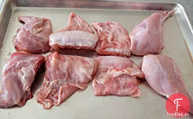 Conejo Estofado Con Ciruelas Pasas