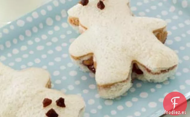 Sándwiches de osito de peluche