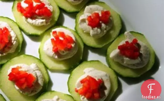 Crema de queso con hierbas y ajo