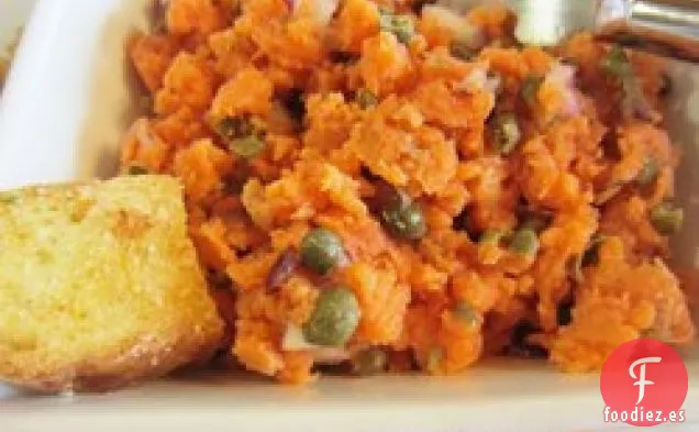 Crema de salmón 'Tartar'