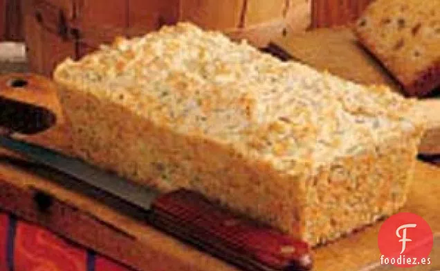 Pan con queso cheddar y eneldo