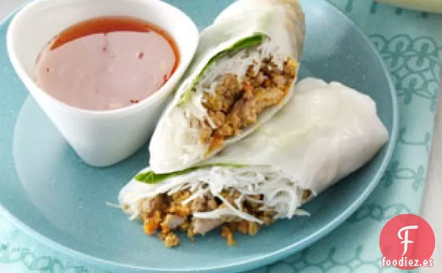 Rollitos de primavera de cerdo