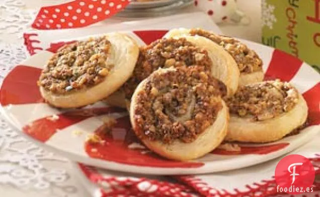 Remolinos de nueces y miel