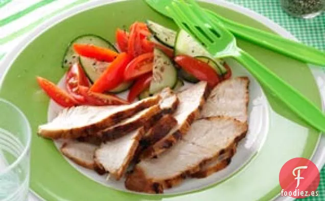 Solomillo de pavo a la parrilla