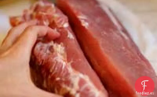 Lomo de Cerdo Relleno de Manzana y Arándano
