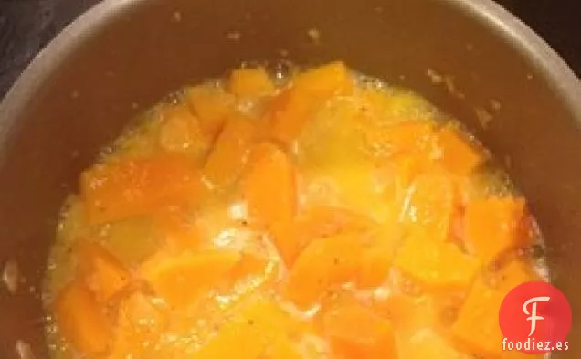 Salsa de mantequilla de lima y galanga