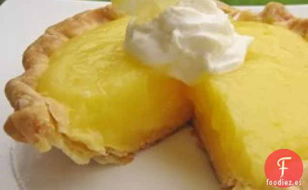 Tartas de mantequilla y limón