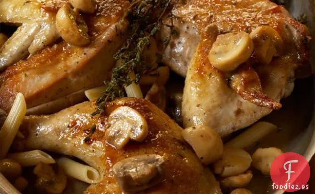 Pollo Con Champiñones Y Marsala