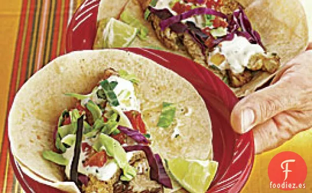 Tacos de Pescado A La Parrilla