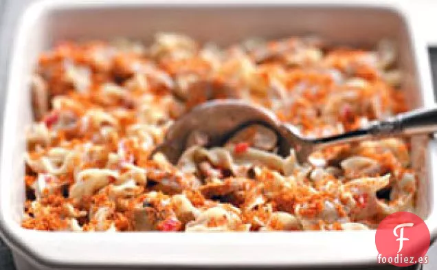 Cazuela de atún ligera pero abundante