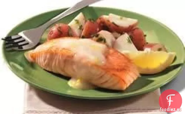 Pescado con salsa de limón