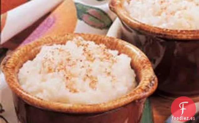 Arroz con leche cremoso